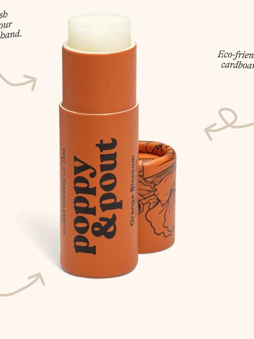 Poppy & Pour Orange Blossom Lip Balm